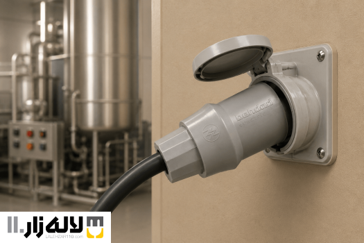 دوشاخه صنعتی آهنی